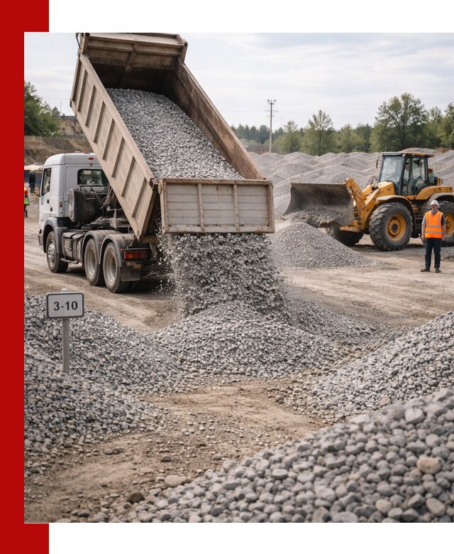 Гранитный щебень фракции 3–10: доставка и продажа в Шарыпове