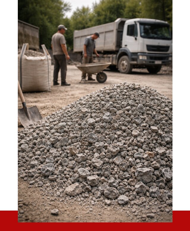 Гранитный щебень фракция 20-40 в Шарыпове от 3234 руб. ПРОНЕРУДШрп