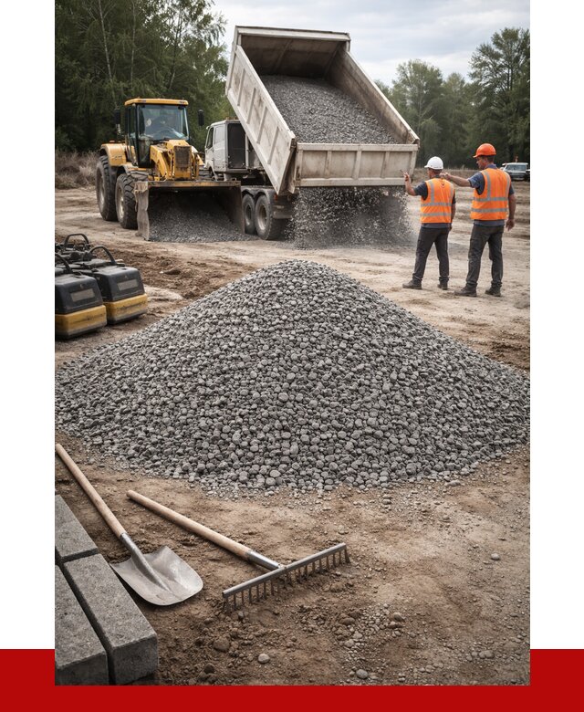 Гравийный щебень купить в Шарыпове от 2223 р. ПРОНЕРУДШрп