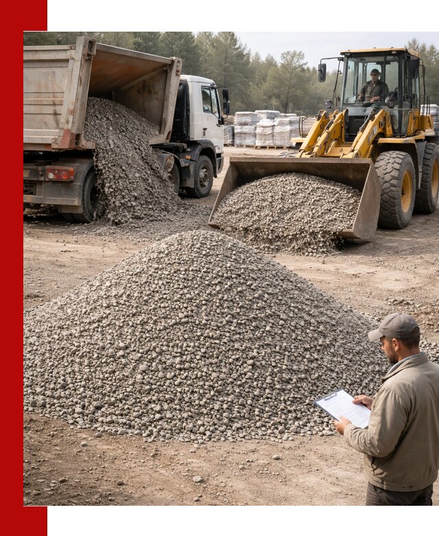 Гравийный щебень фракция 5–10 с доставкой в Шарыпове