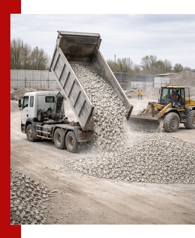 Доставка и продажа известнякового щебня в Шарыпове