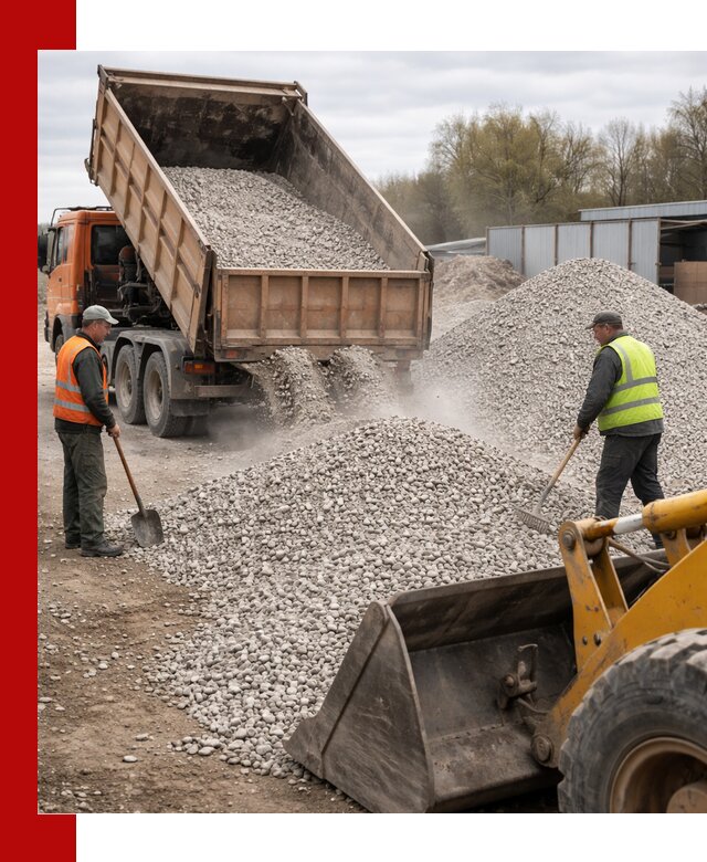 Доломитовый щебень фракции 5-20 с доставкой в Шарыпове