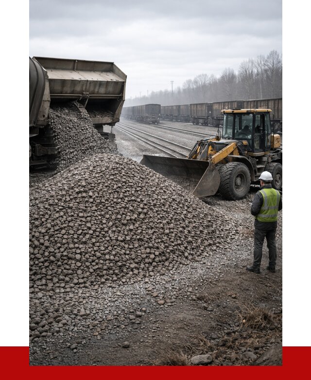 Купить железнодорожный щебень в Шарыпове от 2829 р. | ПРОНЕРУДШрп