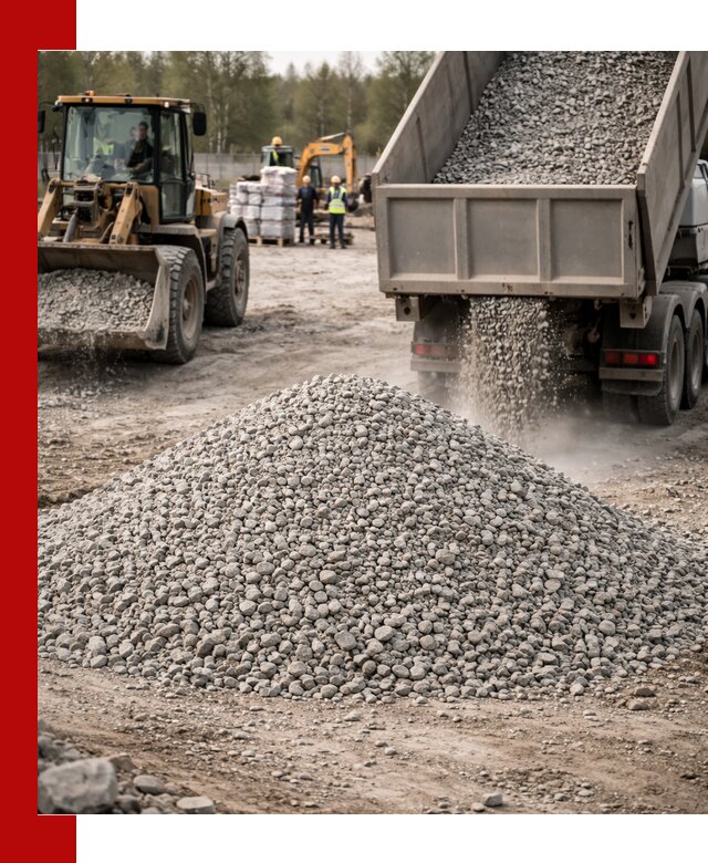 Вторичный щебень фракции 5-20 в Шарыпове — доставка и продажа крупнотоннажно