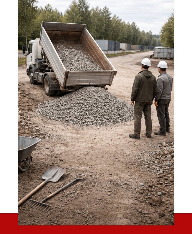 Бетонный щебень фракция 5-20 в Шарыпове от 3234 р., ПРОНЕРУДШрп