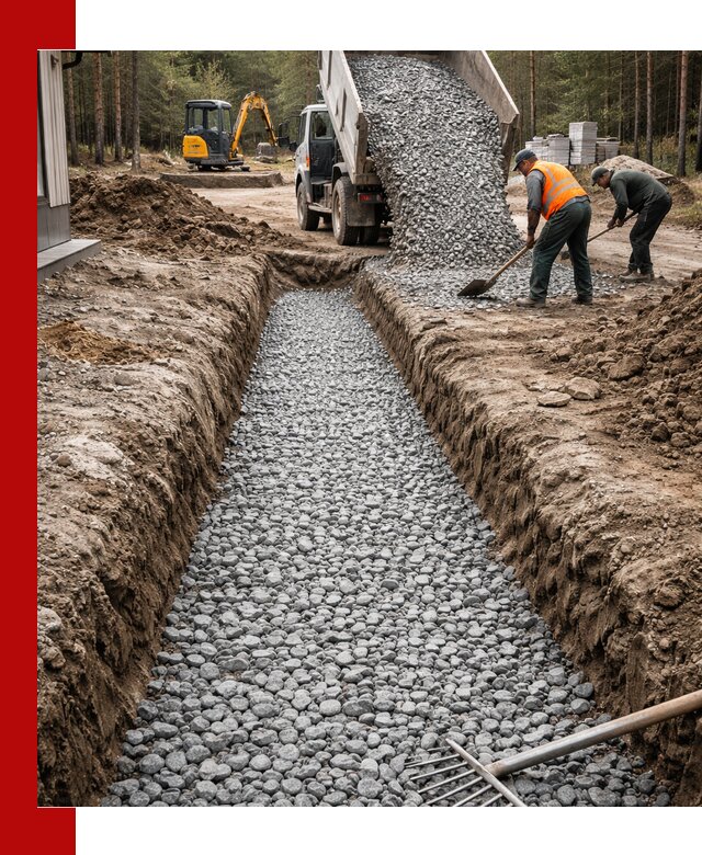 Щебень для дренажа с доставкой в Шарыпове высокого качества