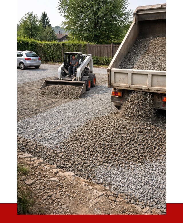 Щебень для парковки в Шарыпове с доставкой от 1213 р.| ПРОНЕРУДШрп