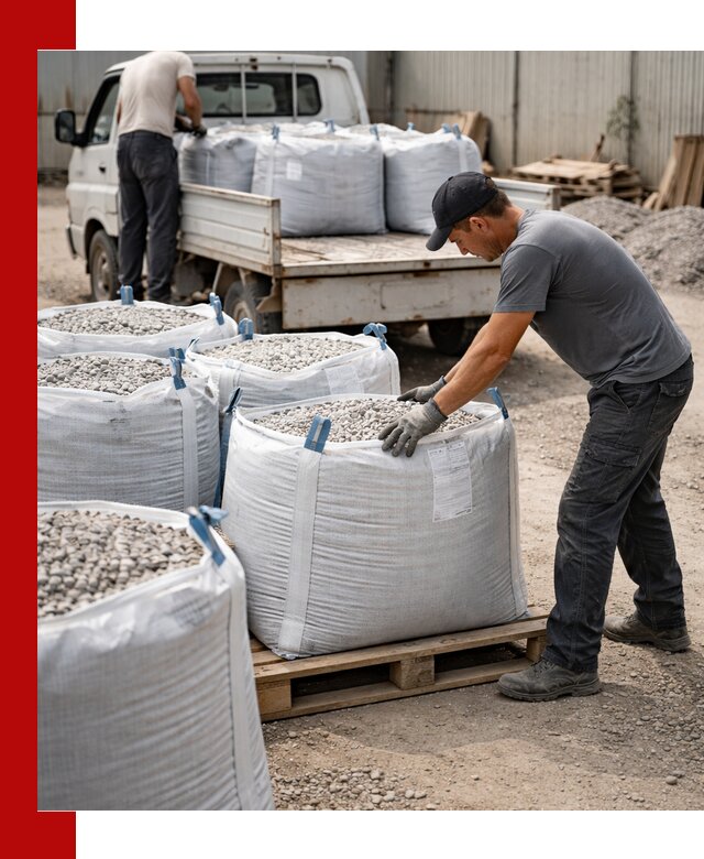 Доставка щебня в мешках по выгодным ценам в Шарыпове