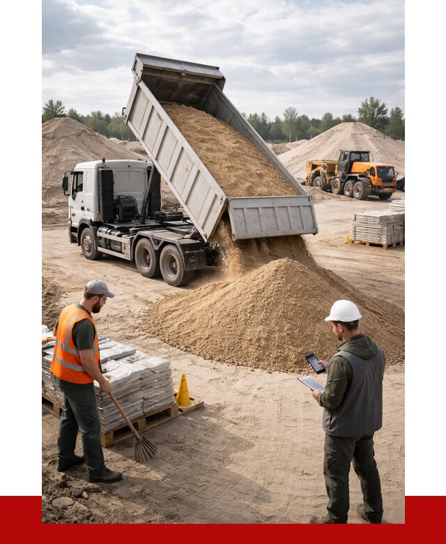 Карьерный песок с доставкой в Шарыпове от 3638 р. ПРОНЕРУДШрп