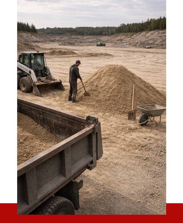 Карьерный песок среднезернистый в Шарыпове, от 2223 р. ПРОНЕРУДШрп