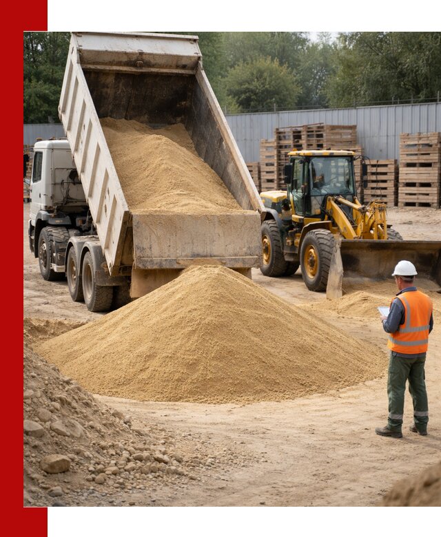 Доставка карьерного мелкозернистого песка в Шарыпове