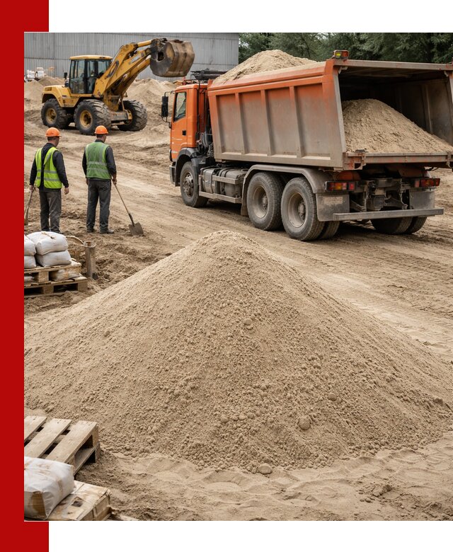 Доставка и продажа мытого речного песка в Шарыпове
