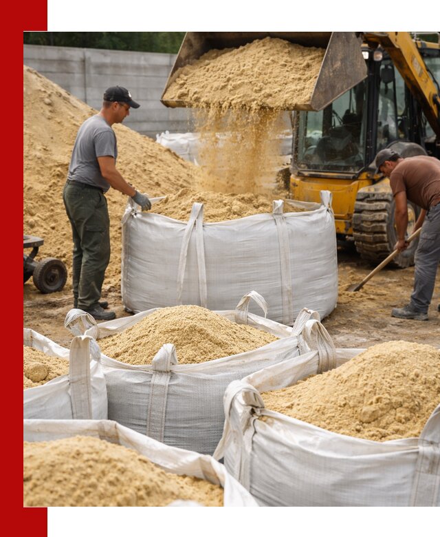 Поставка качественного песка для кладки в Шарыпове