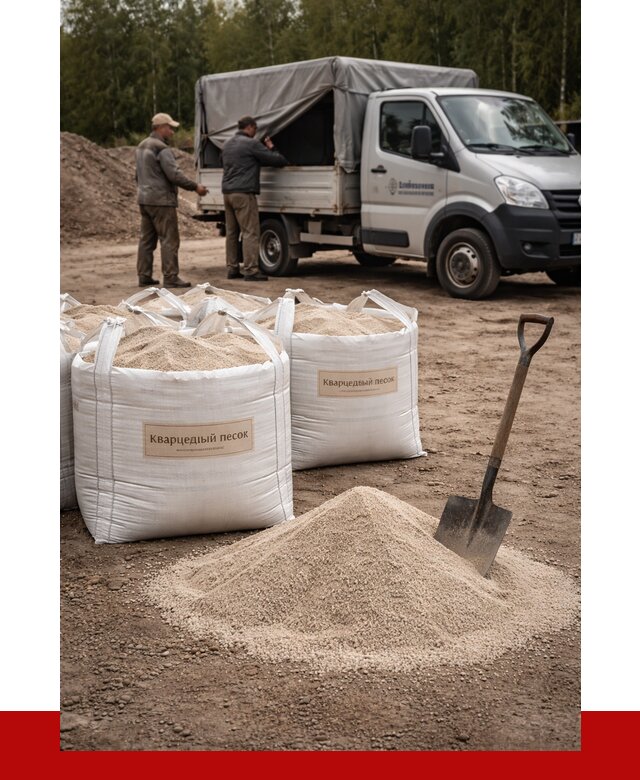 Кварцевый песок для пескоструя в Шарыпове от 4547 р. | ПРОНЕРУДШрп
