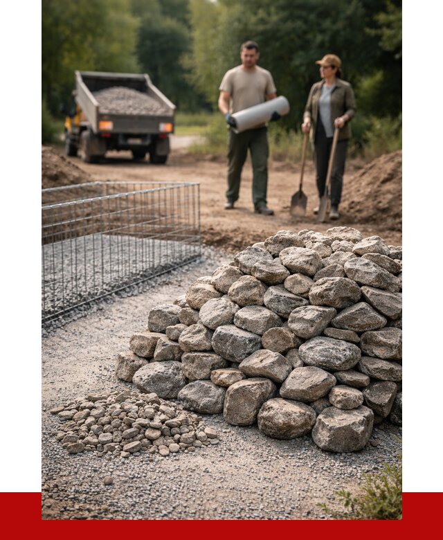 Камень для габионов фракция 100-200 в Шарыпове от 4850 р. | ПРОНЕРУДШрп