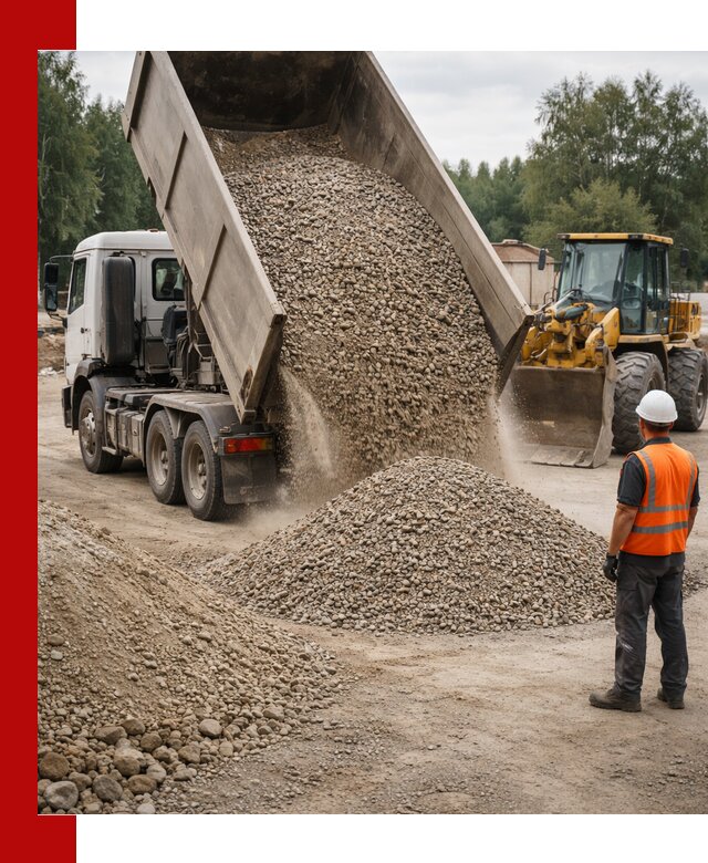 Доставка щпс в Шарыпове — щебеночно-песчаная смесь под заборы и дорожки