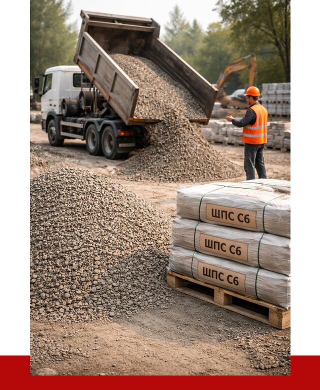 ЩПС С6 в Шарыпове с доставкой от 2223 р. за куб | ПРОНЕРУДШрп