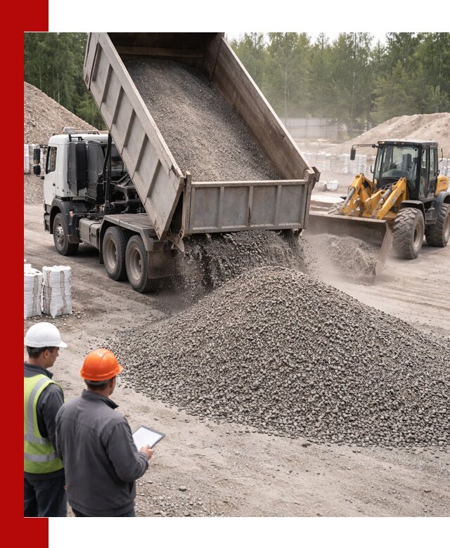 Доставка и продажа гранитного отсева 0-10 в Шарыпове