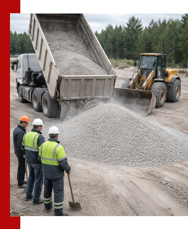 Известняковый отсев 0-5 доставка в Шарыпове быстро и выгодно