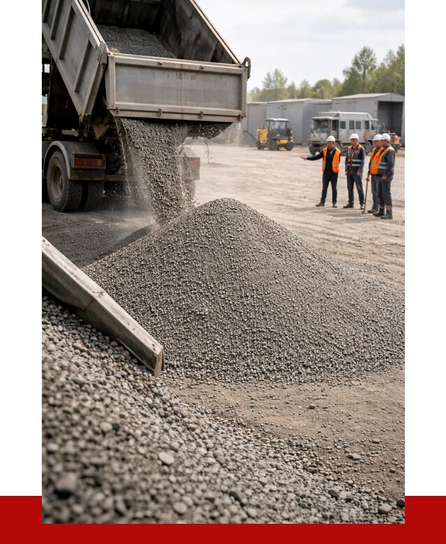 Гравийный отсев 0-5 в Шарыпове от 1213 р. с доставкой | ПРОНЕРУДШрп