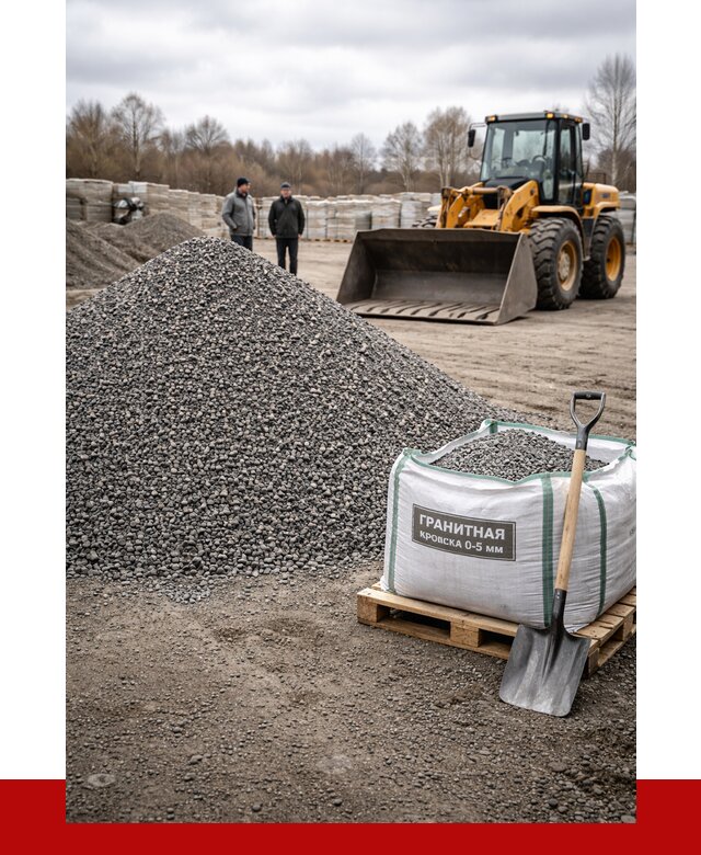 Купить гранитную крошку в Шарыпове от 4850 р. с доставкой | ПРОНЕРУДШрп