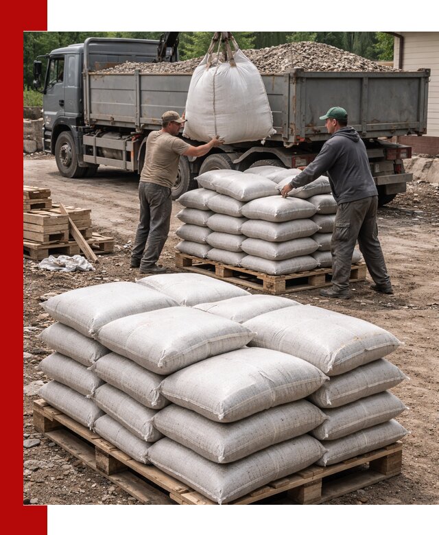 Керамзит в мешках с доставкой в Шарыпове от компании-поставщика