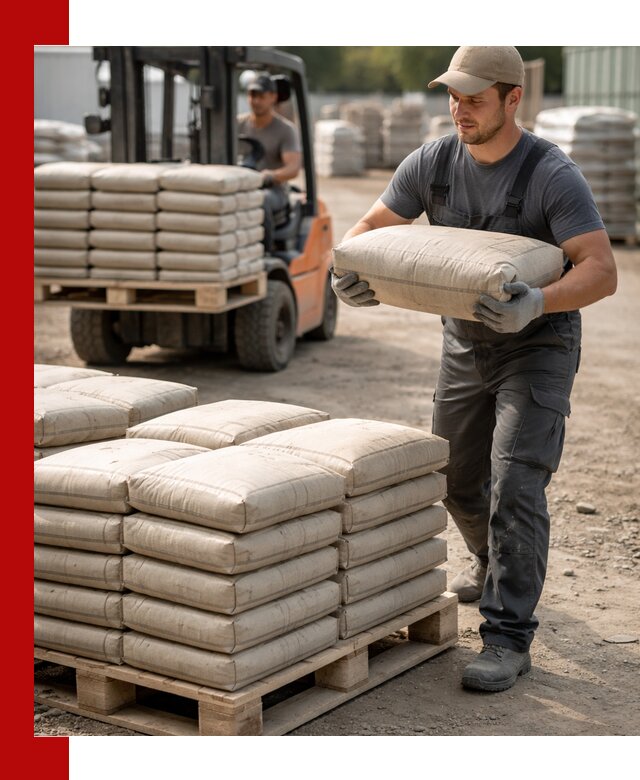 Доставка цемента в мешках оптом и в розницу в Шарыпове