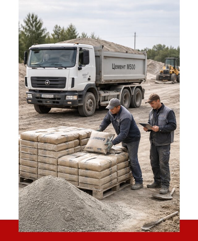 Купить цемент м500 с доставкой в Шарыпове от 5255 р. | ПРОНЕРУДШрп