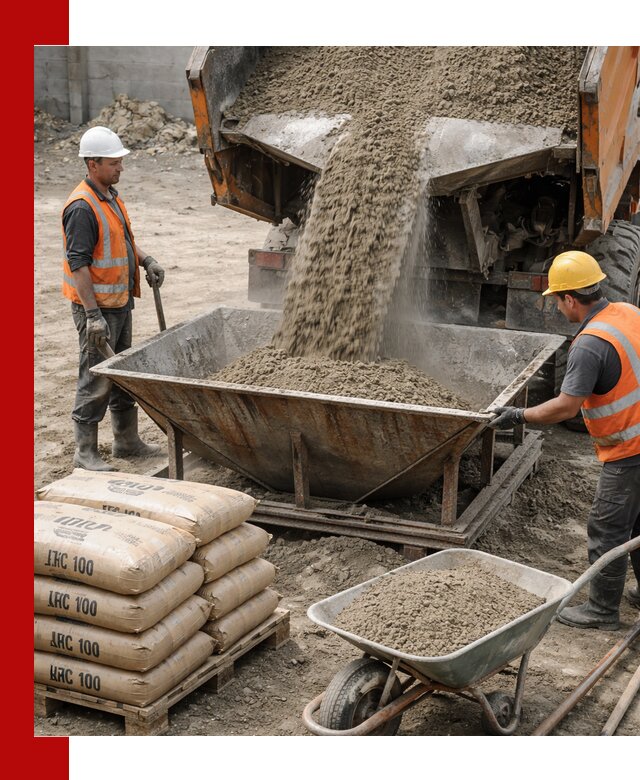 Доставка цементно-песчаной смеси М100 в Шарыпове