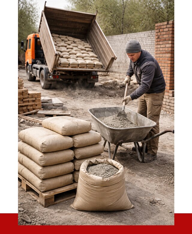 Купить сухую смесь для кладки в Шарыпове от 1213 р. | ПРОНЕРУДШрп