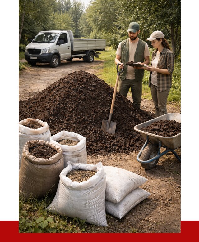 Купить грунт с доставкой в Шарыпове от 4547 р. за м3 | ПРОНЕРУДШрп