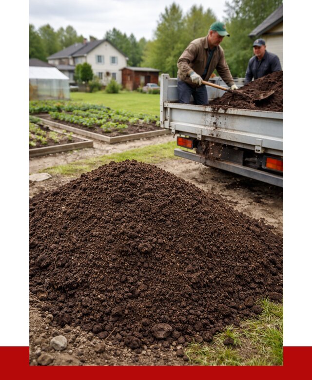 Плодородный грунт в Шарыпове с доставкой от 4244 р. | ПРОНЕРУДШрп