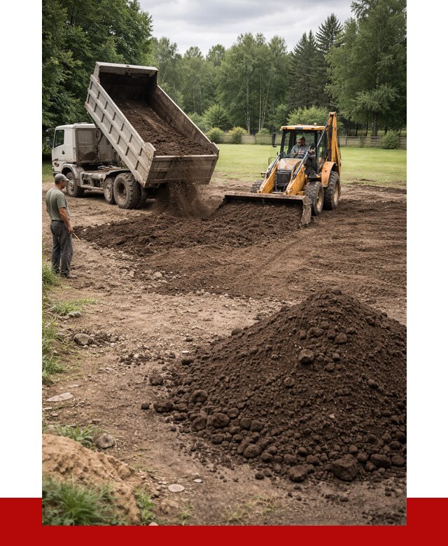 Грунт для выравнивания участка в Шарыпове от 1213 р. | ПРОНЕРУДШрп
