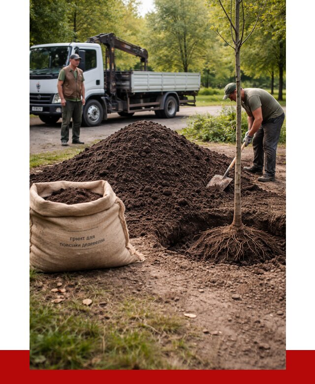 Грунт для посадки деревьев в Шарыпове от 1213 р. | ПРОНЕРУДШрп