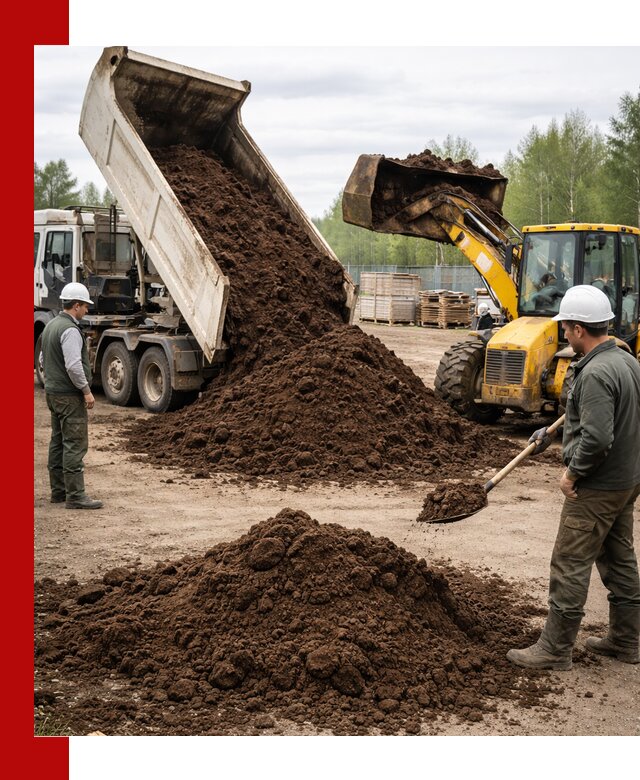 Доставка торфа оптом и в мешках в Шарыпове