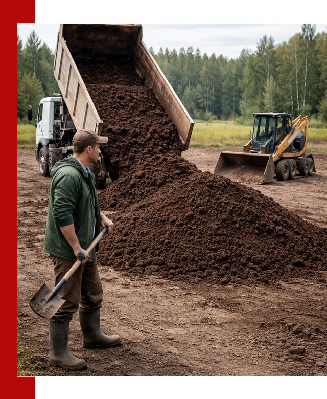 Купить верховой торф с доставкой в Шарыпове для садоводства и растений