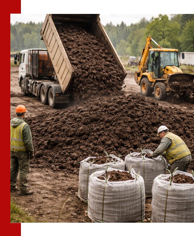 Доставка нейтрального торфа в Шарыпове оптом и в розницу