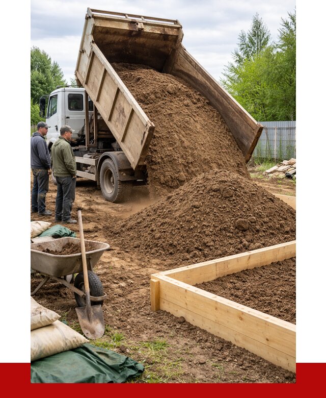 Торфо песчаная смесь в Шарыпове с доставкой от 1869 р. | ПРОНЕРУДШрп