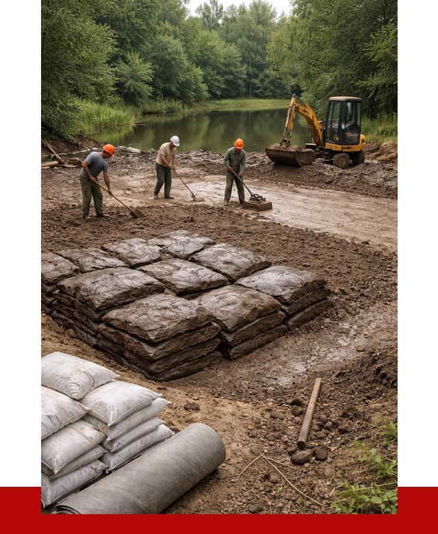 Купить глину для пруда в Шарыпове от 4547 р. с доставкой | ПРОНЕРУДШрп
