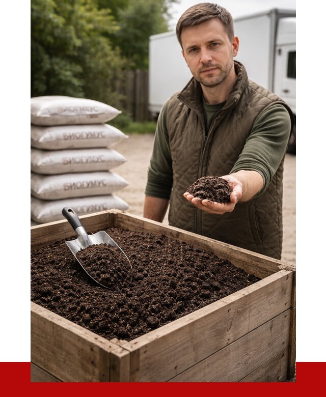 Купить биогумус в Шарыпове с доставкой от 8589 р. за куб | ПРОНЕРУДШрп