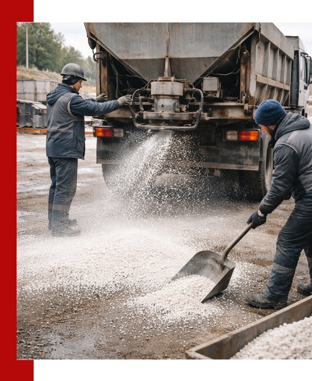 Доставка и продажа хлористого кальция в Шарыпове