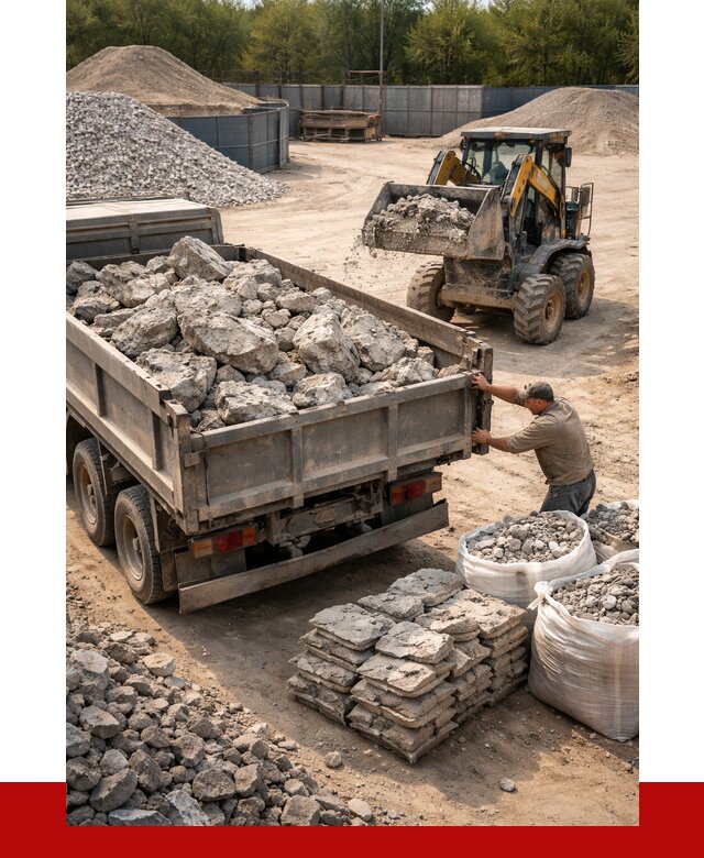 Купить бой бетона с доставкой в Шарыпове от 4850 р. | ПРОНЕРУДШрп