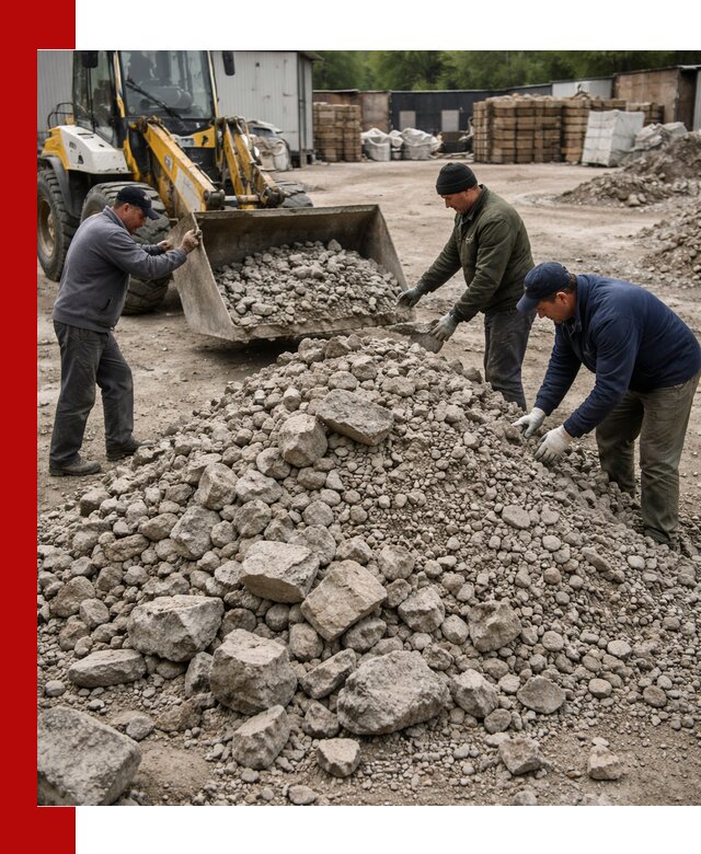 Демонтаж и вывоз бой бетона в Шарыпове