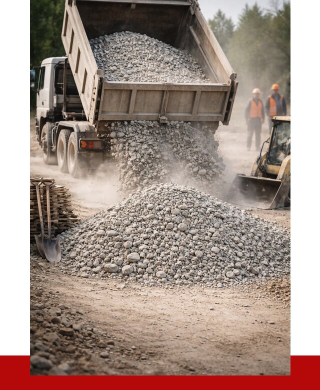 Купить дробленый бетон в Шарыпове от 1718 р./куб | ПРОНЕРУДШрп