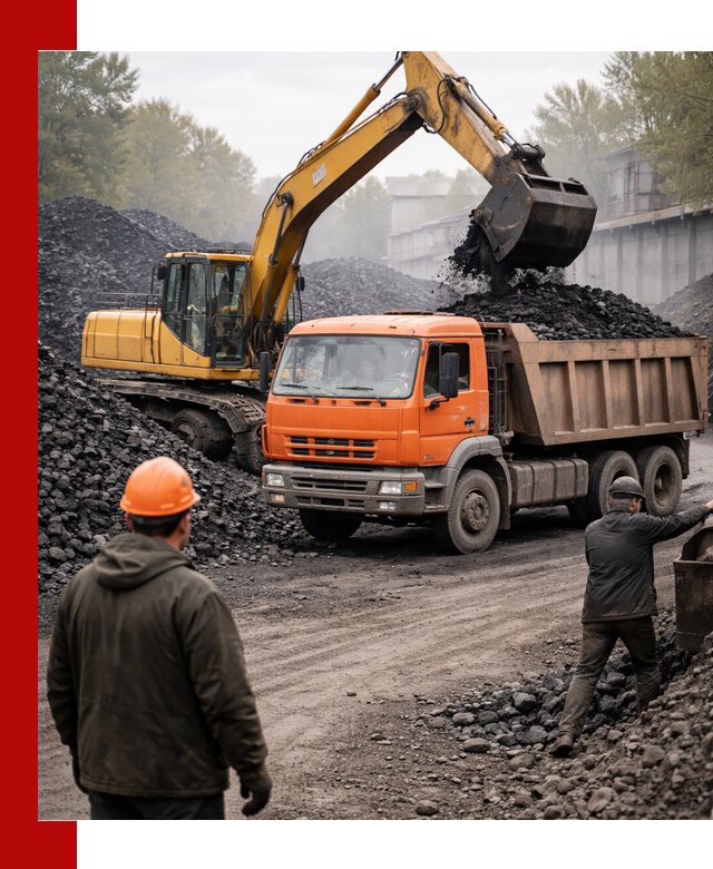 Доставка угля автотранспортом в Шарыпове быстро и выгодно