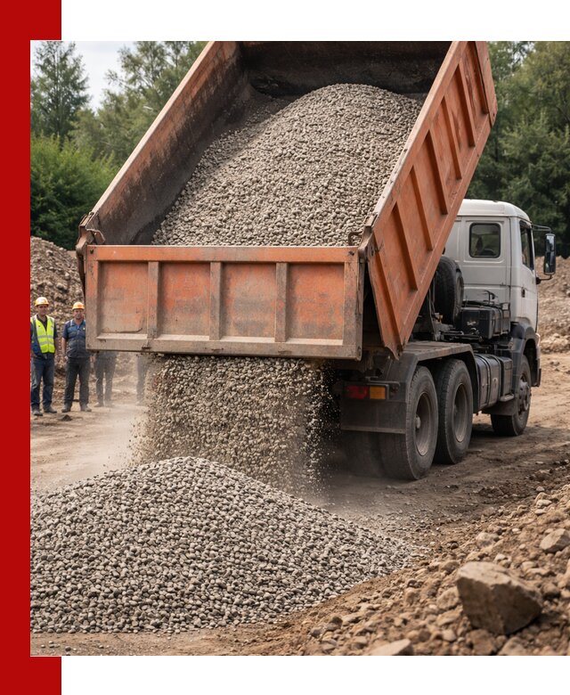 Доставка сыпучих материалов самосвалом в Шарыпове быстро и надежно