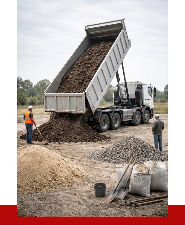 Доставка самосвалом 30 кубов в Шарыпове от 8589 р. | ПРОНЕРУДШрп