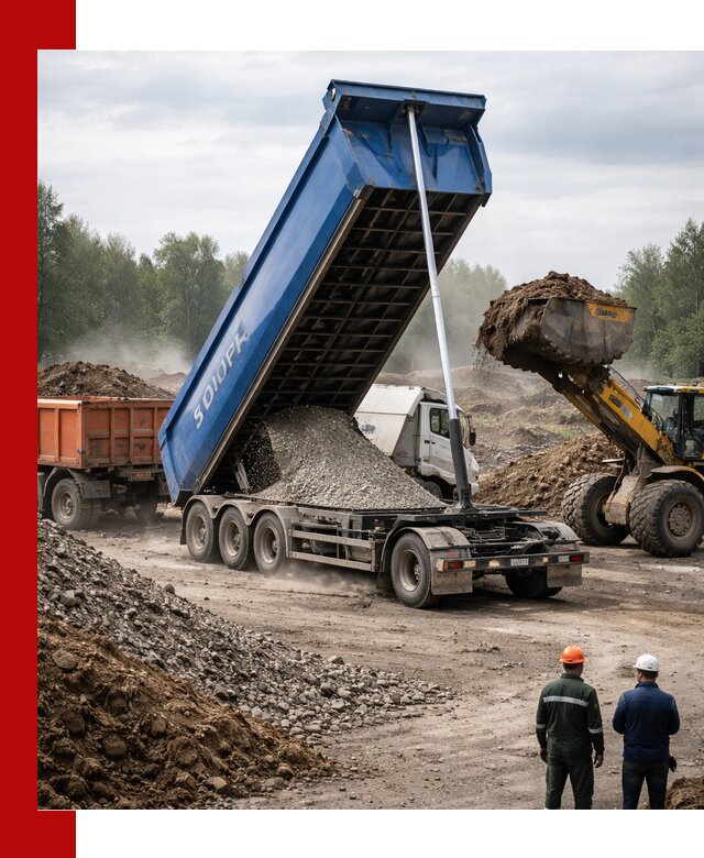 Аренда тонар 40 тонн в Шарыпове с доставкой материалов