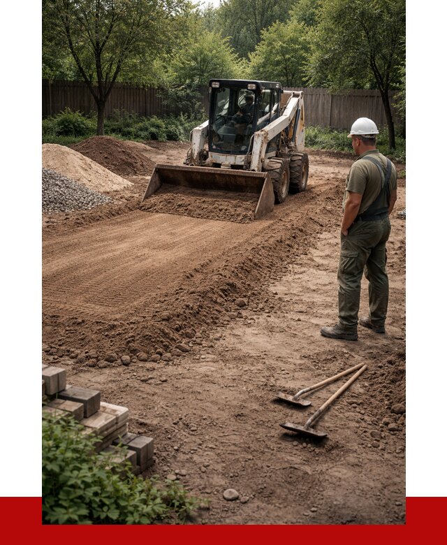 Выравнивание участка под ключ в Шарыпове от 3537 р. | ПРОНЕРУДШрп
